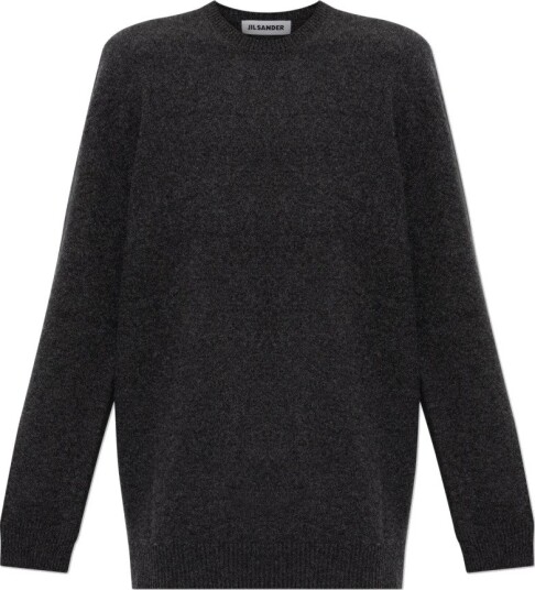 Jil Sander Herre Strikkevarer Grå M,