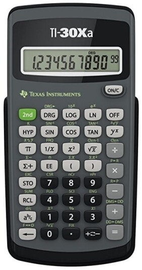 Texas Instruments - TI-30Xa Scientific Calculator Texas Instruments - TI-30Xa Scientific Calculator