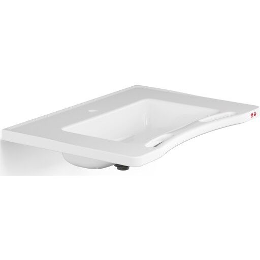 Pressalit Care Matrix medium servant 78x54,5 cm hvit white 780 x 545 x 141 mm Pressalit Care Matrix medium servant 78x54,5 cm hvit white 780 x 545 x 141 mm