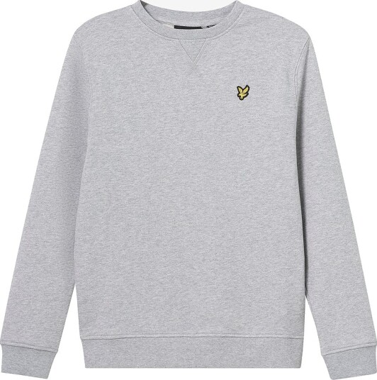 Lyle & Scott Collegegenser Crew Neck Sweatshirt Grå