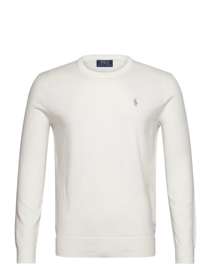 Polo Ralph Lauren 32/3 Cotton Lsl Plo White L Polo Ralph Lauren 32/3 Cotton Lsl Plo White L
