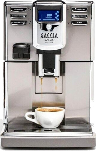 Gaggia Anima Prestige Automatisk Espressomaskin med Melkeskummer - Sølv