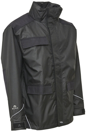 Elka Arbeidsjakke vanntett 086003 sort str. 2XL