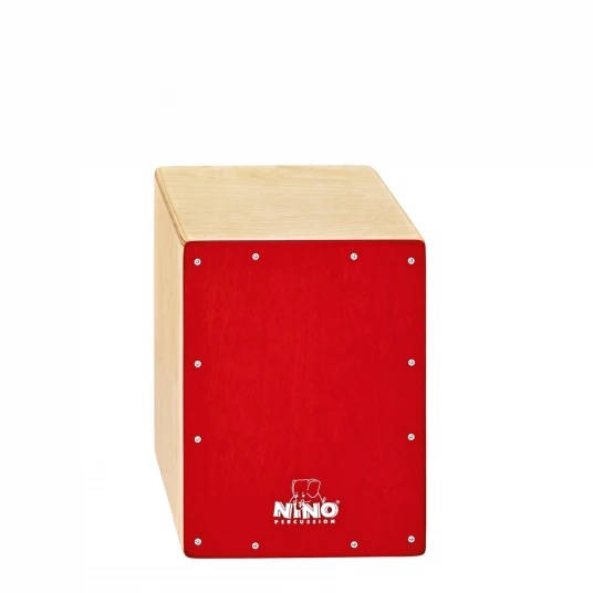 Nino Percussion NINO950R Cajon Birch 13" Red