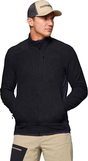 Norrøna Falketind Warm1 Active Jacket Herre Caviar Black XL