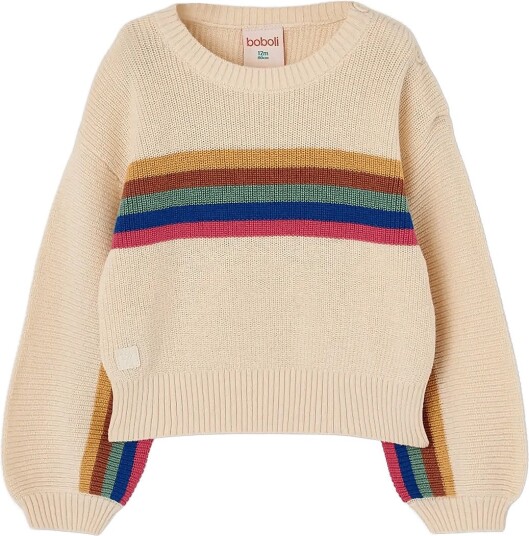 Boboli Knitwear Pullover For Girl Bci ECRU 98