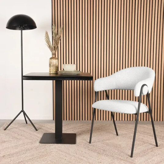 Trendcollection 2 Stk Lowen Spisestoler Ivory