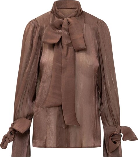 Actualee Dame Bluser & Skjorter Brun XS, Actualee Dame Bluser & Skjorter Brun XS,