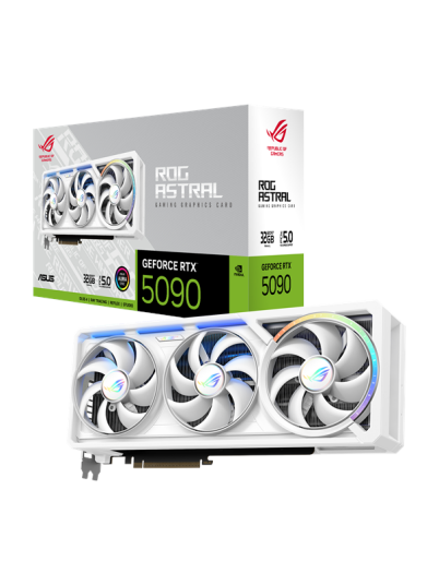 ASUS GeForce RTX 5090 ROG Astral White 32GB GDDR7 RAM Grafikkort