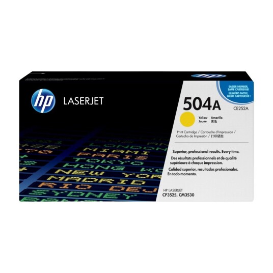 HP 504A / CE252A Yellow Toner - Laser toner Yellow