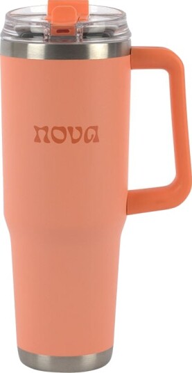 Nova Dynamic Termokopp m/Sugerør 1,1L Peach Fuzz Nova Dynamic Termokopp m/Sugerør 1,1L Peach Fuzz