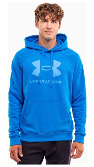 Under Armour Rival Fleece Logo Hd Blue 1379758 406 L