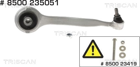 TRISCAN 8500 235051 Bærearm TRISCAN 8500 235051 Bærearm