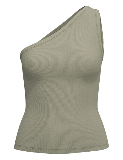 Selected Slfanna One Shoulder Top - Green - XL Selected Slfanna One Shoulder Top - Green - XL