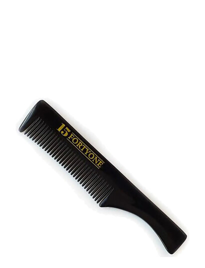 1541 of London Pocket Moustache Comb (Black) - Black - ONE SIZE