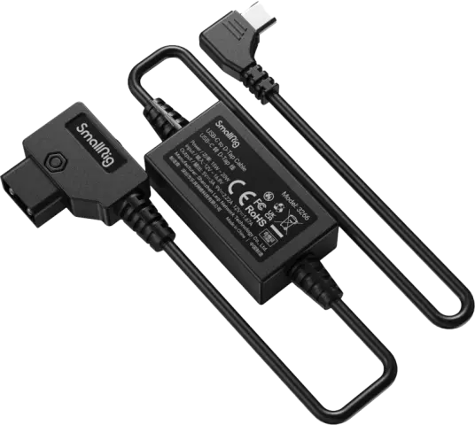 SmallRig 3266 USB-C To D-Tap Cable Strømkobling for Follow Focus SmallRig 3266 USB-C To D-Tap Cable Strømkobling for Follow Focus