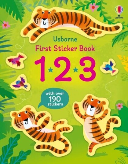 First Sticker Book 123 Av Alice Beecham