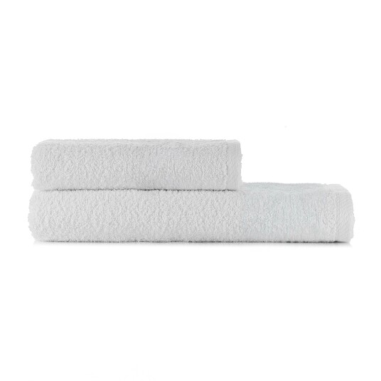 Heihus Fluffy Håndklepakke Premium Hvit / 2-pakning 1XL+1L