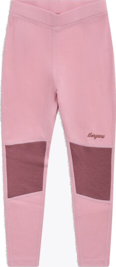 Bergans Inner:Pure Merino Kids Tights Rosa 104