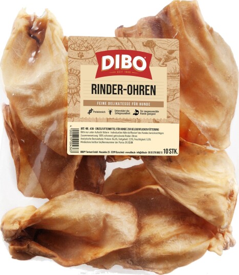 Dibo Storfeører 10 Stk 250 G