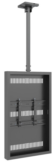 Multibrackets M Pro Series innhegning - for digitalt skiltingspanel - liten - svart