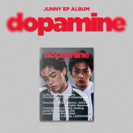 Junny Dopamine incl. 24pg Booklet, Postcard, Folding Poster, Sticker + Photocard CD Junny Dopamine incl. 24pg Booklet, Postcard, Folding Poster, Sticker + Photocard CD