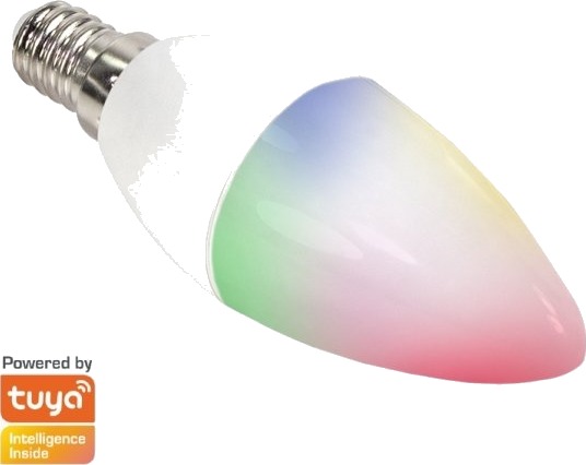 Logilink Wifi Smart E14 Candle Light Tuya Compatible