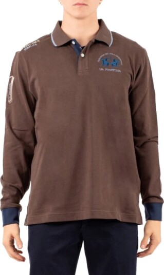 La Martina Herre Topper Brun XL,