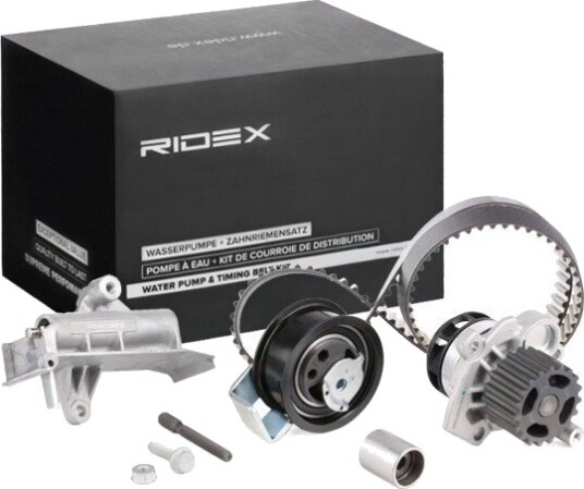 Registerreimsett med vannpumpe RIDEX 3096W0037