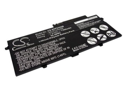 Samsung NP940X3G-K02 batteri (7300 mAh 7.6 V) Samsung NP940X3G-K02 batteri (7300 mAh 7.6 V)