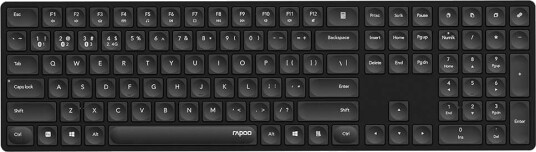 RAPOO Keyboard E8020M Trådløst Multi Mode Ultra Slim RAPOO Keyboard E8020M Trådløst Multi Mode Ultra Slim