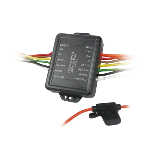 Smart tilhengermodul 12 og 24V 4 lysfunksjoner