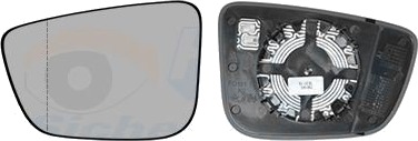 Speilglass, ytterspeil VAN WEZEL 0550837