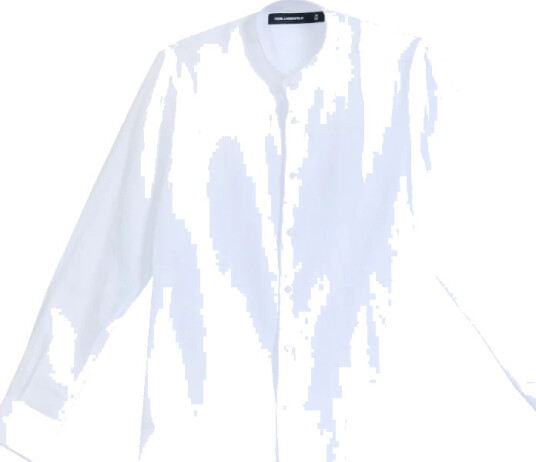 Karl Lagerfeld Herre Skjorter Hvit 2XL,