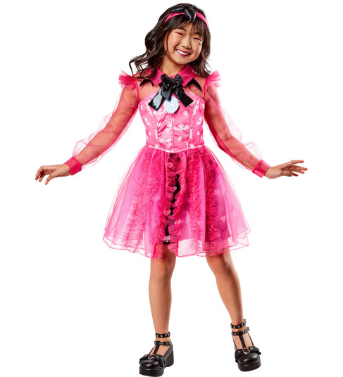 Rubies Kostymer Monster High Draculaura Deluxe 9 10 år 134 140 Kostymer