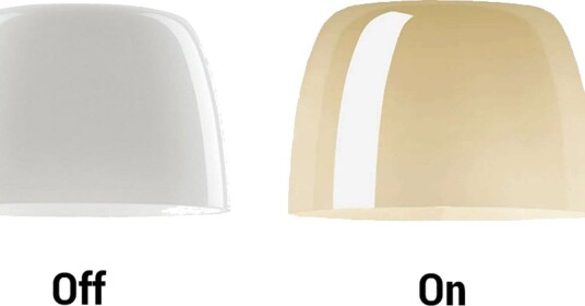 Lumiere Grande Skjerm Varm Hvit - Foscarini - Glass Lumiere Grande Skjerm Varm Hvit - Foscarini - Glass
