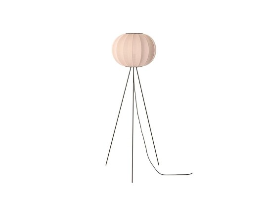Made By Hand - Knit-Wit 45 Round Gulvlampe Høy Sandstone