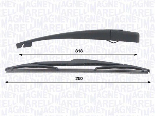 Viskerarmsett vindusspyling MAGNETI MARELLI 000723180441