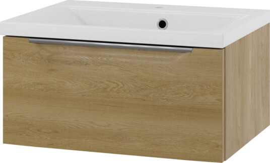 Linn Bad Mari D45 Servantskap med 1 Skuff Lys eik / 100cm Linn Bad Mari D45 Servantskap med 1 Skuff Lys eik / 100cm