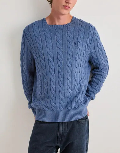 Polo Ralph Lauren Ls Driver Cn long Sleeve pullo Blå