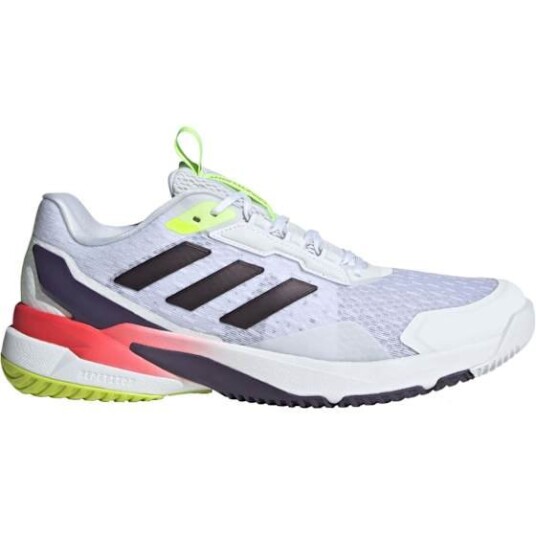 Adidas Crazyflight 6 Herre Cloud White/Aurora Metallic/Semi Lucid Red 40 2/3