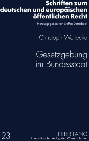 Gesetzgebung Im Bundesstaat