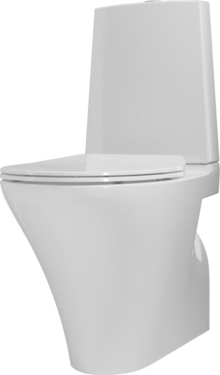 Vikingbad Ciba Gulvstående M/soft-close Sete Hvit Vikingbad Ciba Gulvstående M/soft-close Sete Hvit