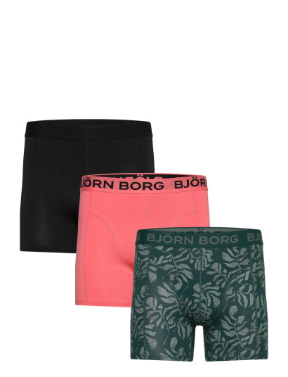 Björn Borg Cotton Stretch Boxer 3P - Multi/patterned - XXL