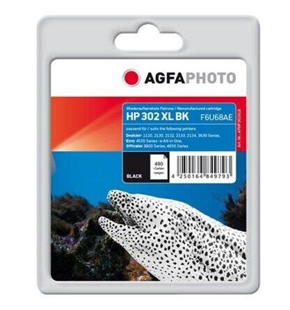Agfa Photo - black - compatible - remanufactured - ink cartridge - Blekkpatron Svart