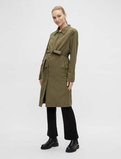 Mamalicious Mlflora Jacket Green XS