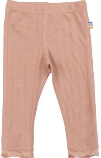Joha ull/silke Leggings til småbarn Peach Joha ull/silke Leggings til småbarn Peach