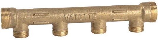 Vatette 1875807 Fordeler M28 x 1,5 mm, c/c 50, G15 4-rør