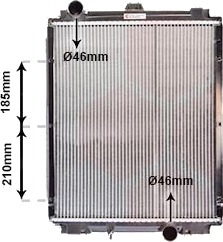 VAN WEZEL 32002014 Radiator motorkjøling VAN WEZEL 32002014 Radiator motorkjøling