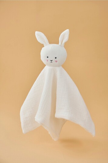 Jabadabado Koseteppe Bunny Hvit Hvit